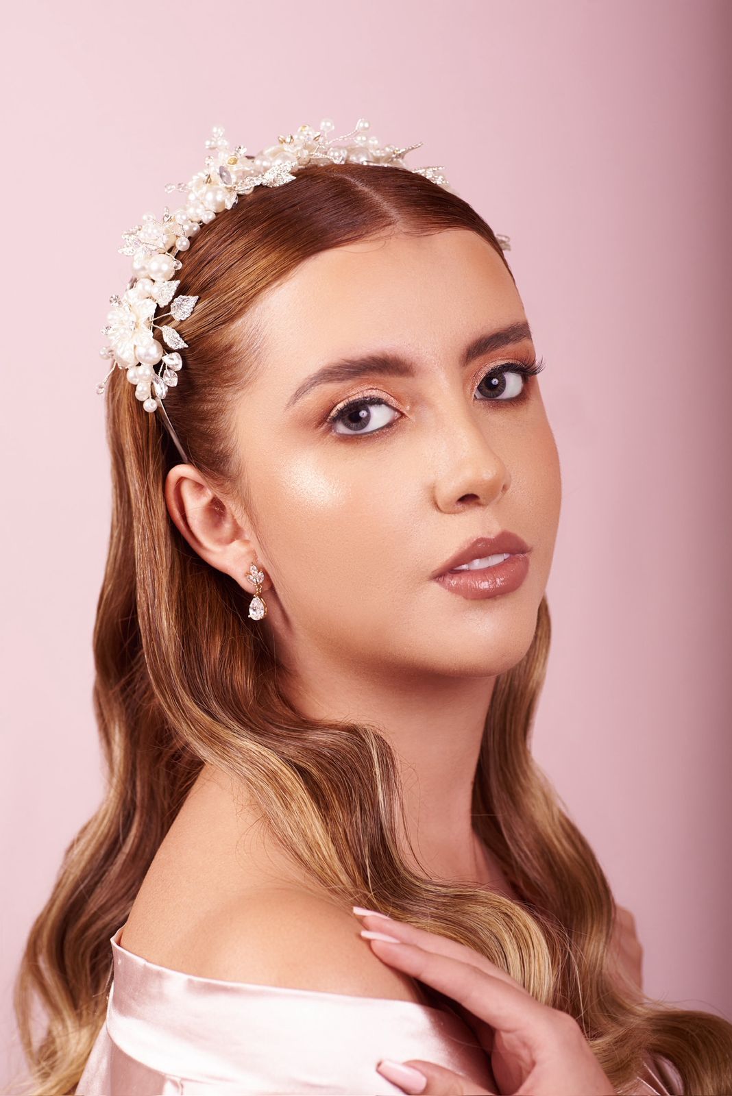 Novia con maquillaje profesional de Belanz